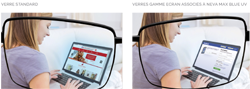 Verres Easywork mi-distance anti fatigue visuelle de BBGR Optique pour presbytes qui veulent protéger leurs yeux des écrans -ordinateurs, télévisions, smartphones, tablettes, consoles de jeux