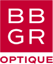 BBGR, fabricant français de verres optiques. Logo de la marque BBGR Optique.