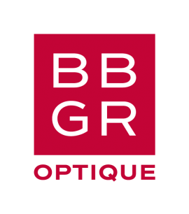 BBGR, fabricant français de verres optiques. Logo de la marque BBGR Optique.